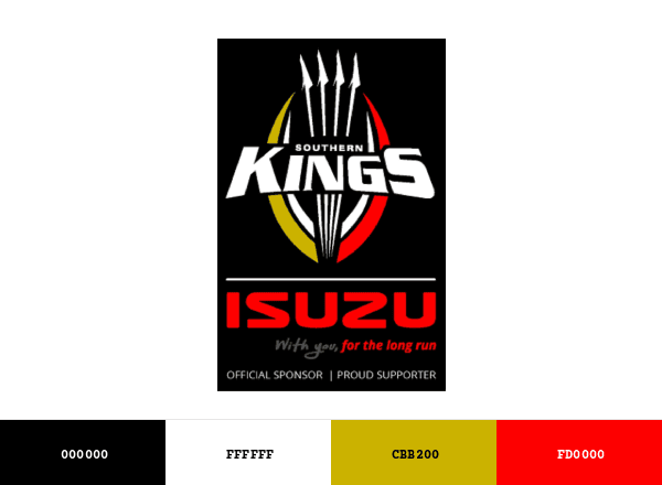 Southern Kings brand color palette