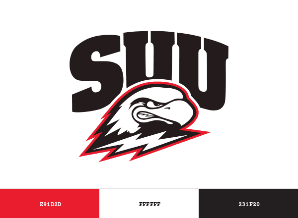 Southern Utah Thunderbirds brand color palette