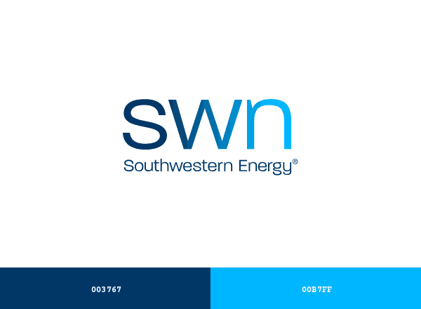 Southwestern Energy brand color palette