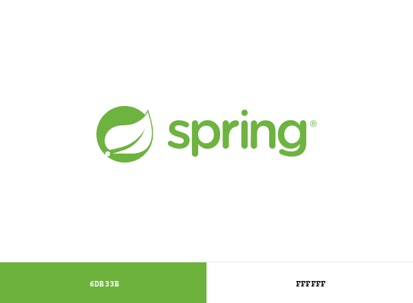 Spring Framework brand color palette