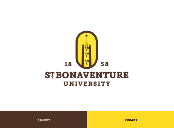St. Bonaventure University brand color palette