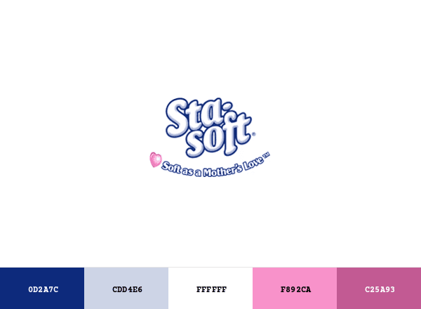 Sta-Soft brand color palette