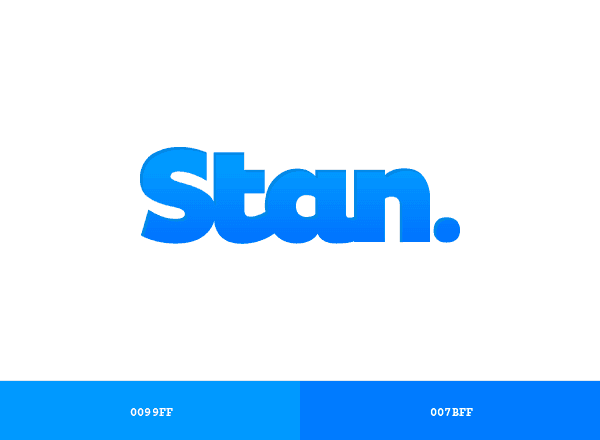 Stan Sport brand color palette