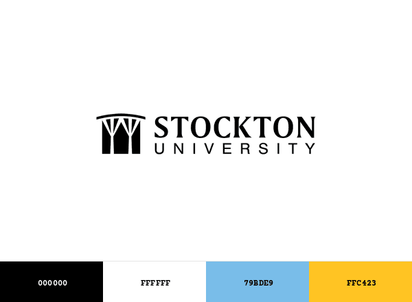Stockton University brand color palette