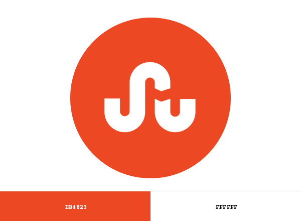 StumbleUpon brand color palette