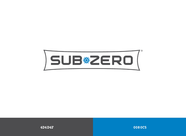 Sub-Zero brand color palette