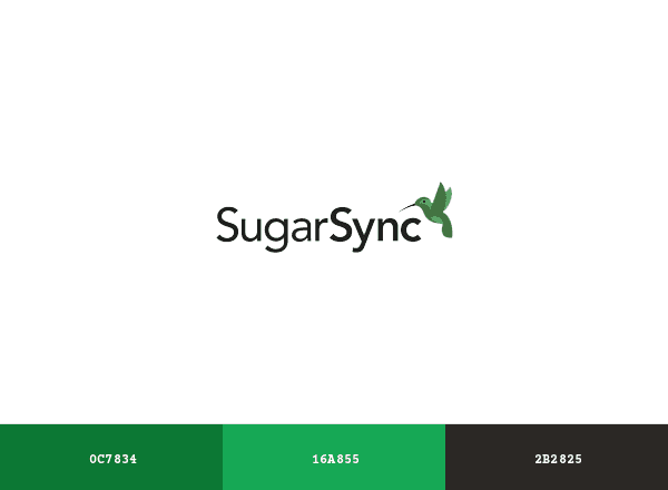 SugarSync brand color palette