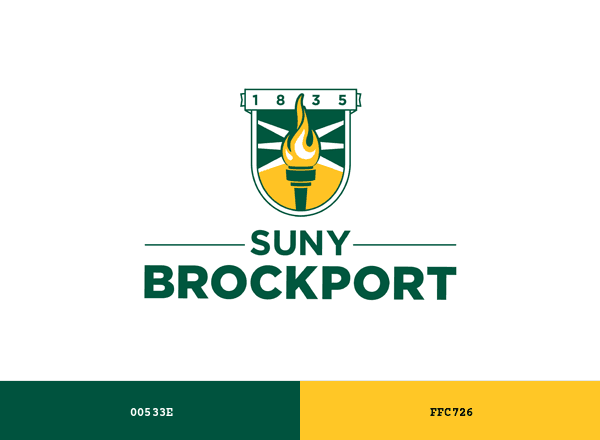SUNY Brockport brand color palette