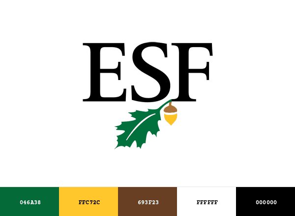 SUNY-ESF brand color palette