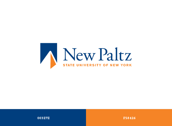 SUNY New Paltz brand color palette