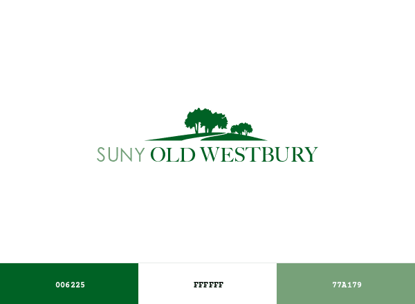 SUNY Old Westbury brand color palette