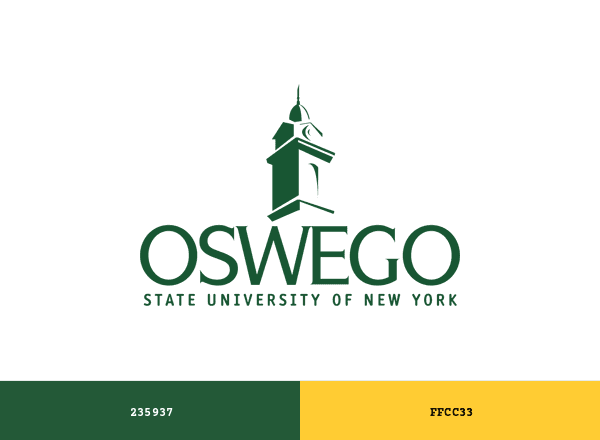SUNY Oswego brand color palette