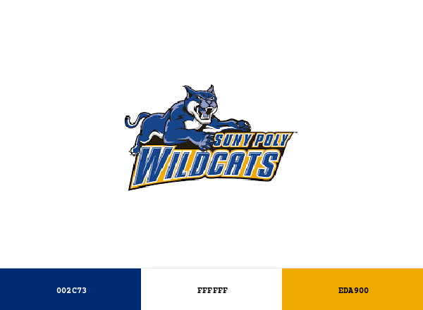 SUNY Poly Wildcats brand color palette