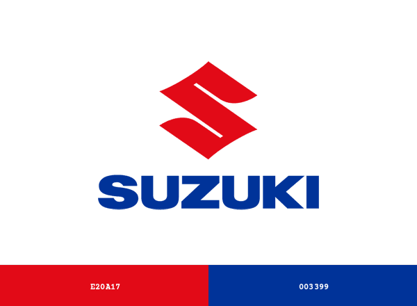 Suzuki brand color palette