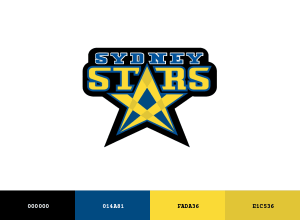 Sydney Stars brand color palette