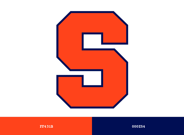 Syracuse Orange brand color palette