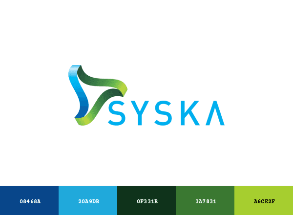 Syska brand color palette