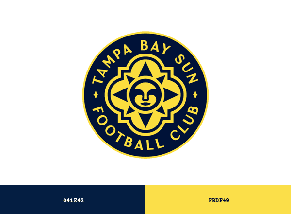Tampa Bay Sun FC brand color palette