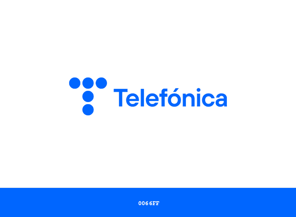 Telefónica brand color palette
