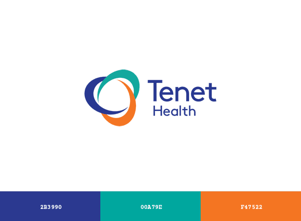 Tenet Healthcare brand color palette