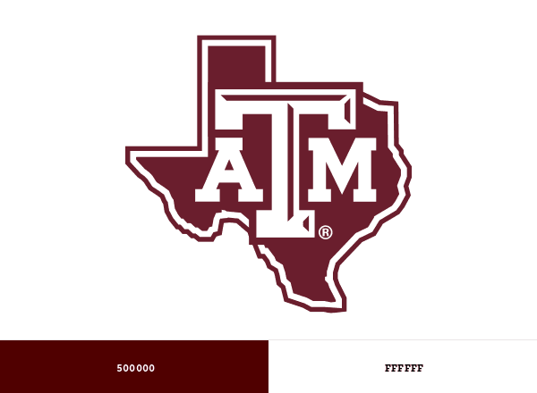 Texas A&M Aggies brand color palette