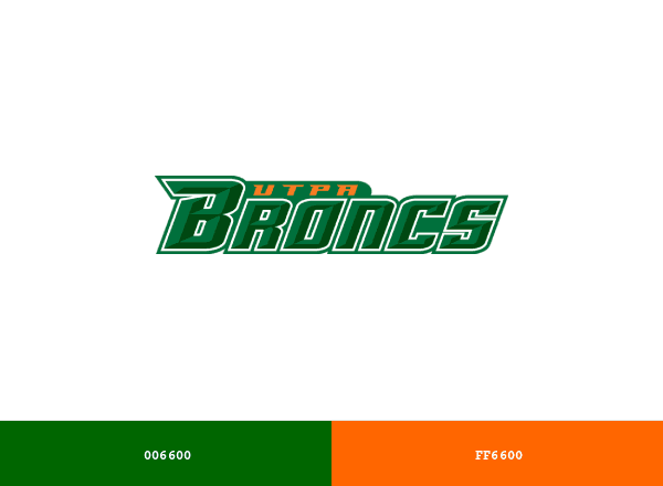 Texas–Pan American Broncs brand color palette