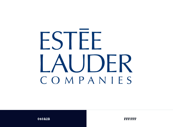 The Estée Lauder Companies brand color palette