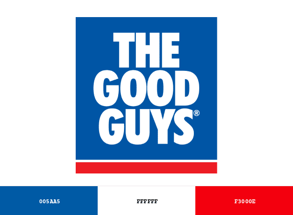 The Good Guys brand color palette