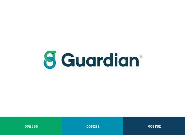 The Guardian Life Insurance Company of America brand color palette