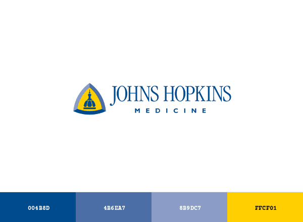The Johns Hopkins Hospital brand color palette