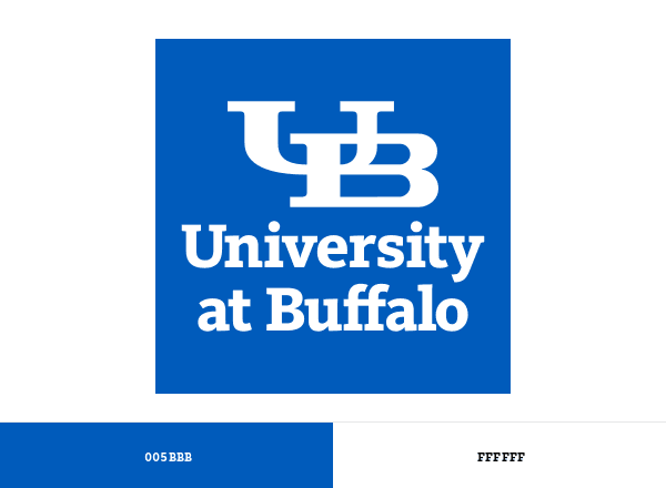 The State University of New York at Buffalo brand color palette
