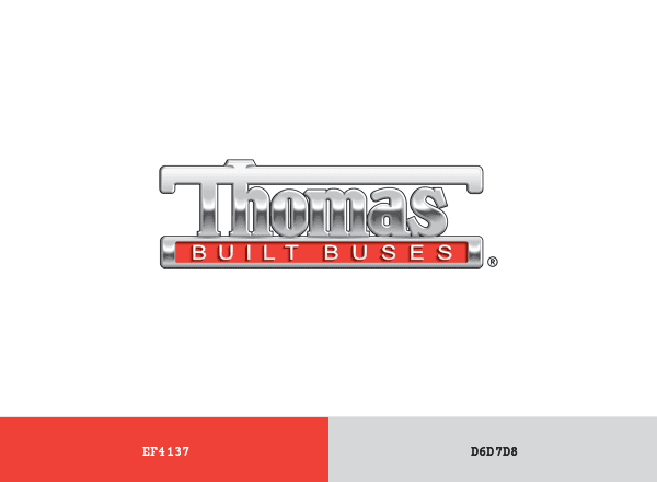 Thomas Built Buses brand color palette