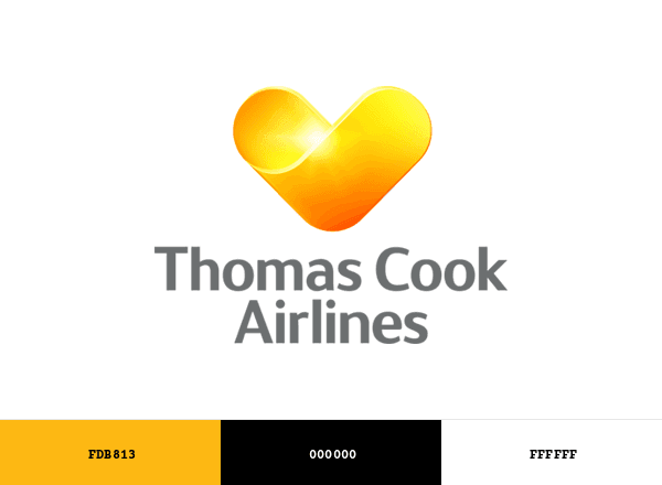 Thomas Cook Airlines brand color palette