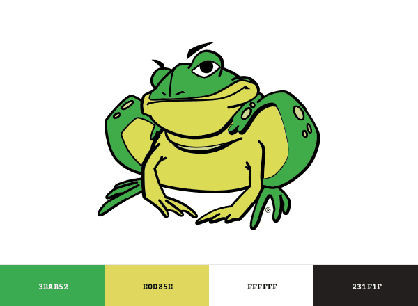 Toad brand color palette
