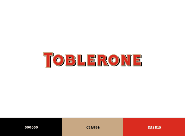 Toblerone brand color palette