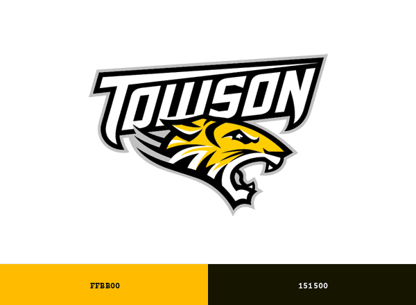 Towson Tigers brand color palette