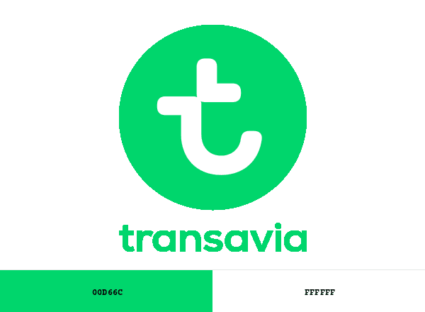Transavia brand color palette