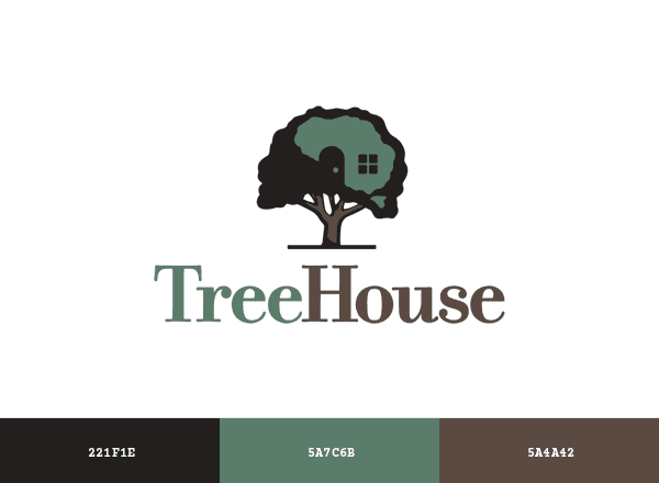 TreeHouse Foods brand color palette