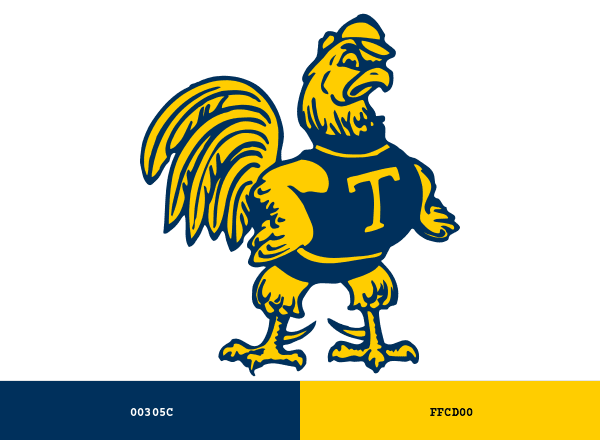 Trinity Bantams brand color palette