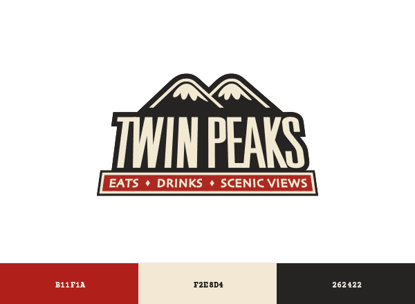 Twin Peaks brand color palette