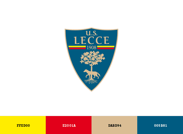 U.S. Lecce brand color palette