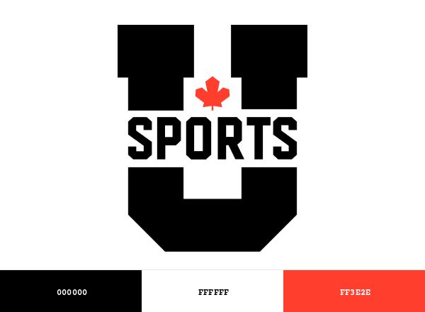 U Sports brand color palette