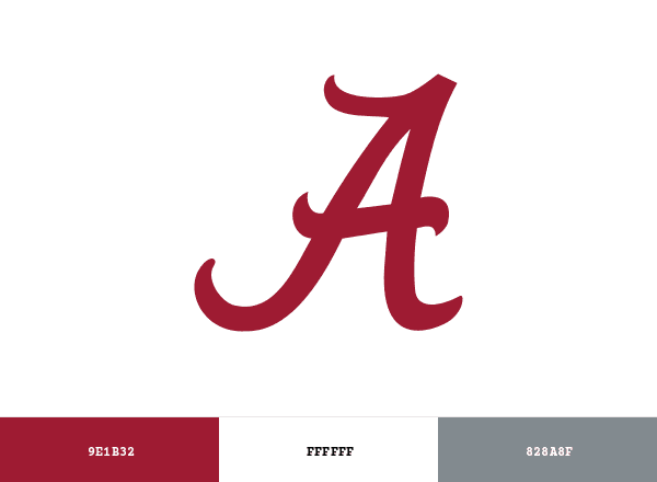 UA Crimson Tide brand color palette