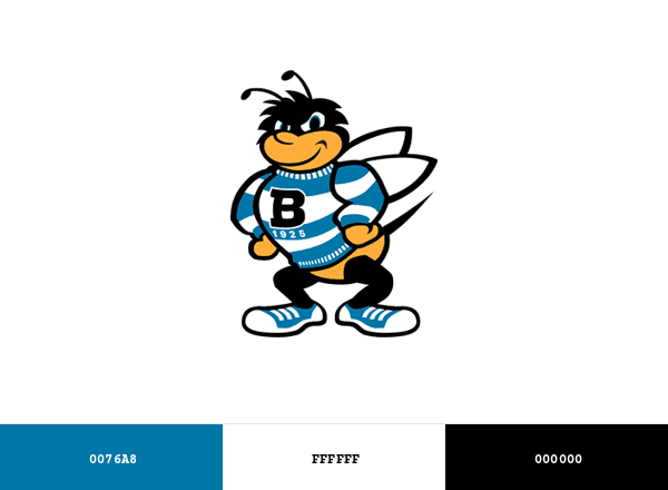 UB Bees brand color palette