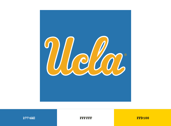 UCLA Bruins brand color palette