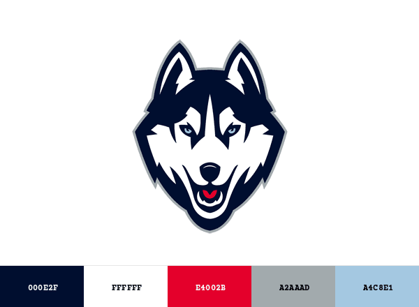 UConn Huskies brand color palette