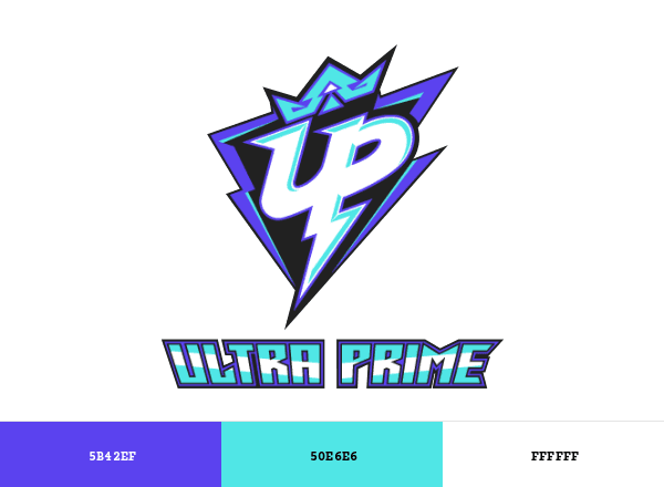 Ultra Prime Esports brand color palette