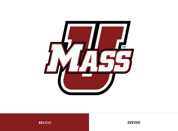 UMass Minutemen and Minutewomen brand color palette
