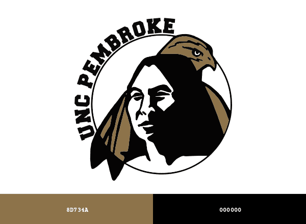UNC Pembroke Braves brand color palette