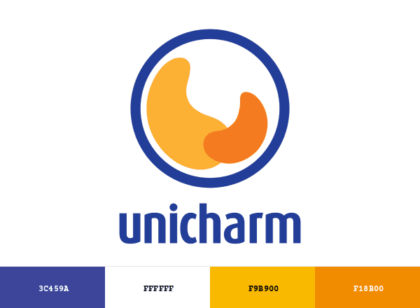 Unicharm brand color palette